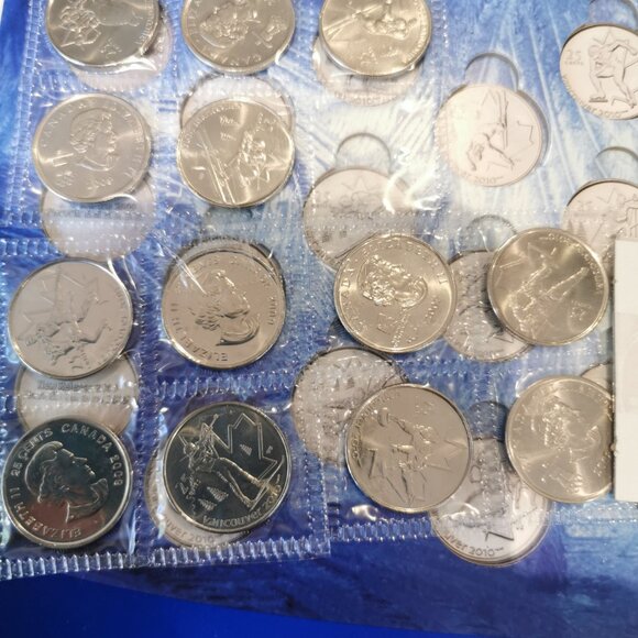 VANCOUVER 2010 Olympic Coin Set - RBC - Royal Canadian Mint - Picture 10 of 11